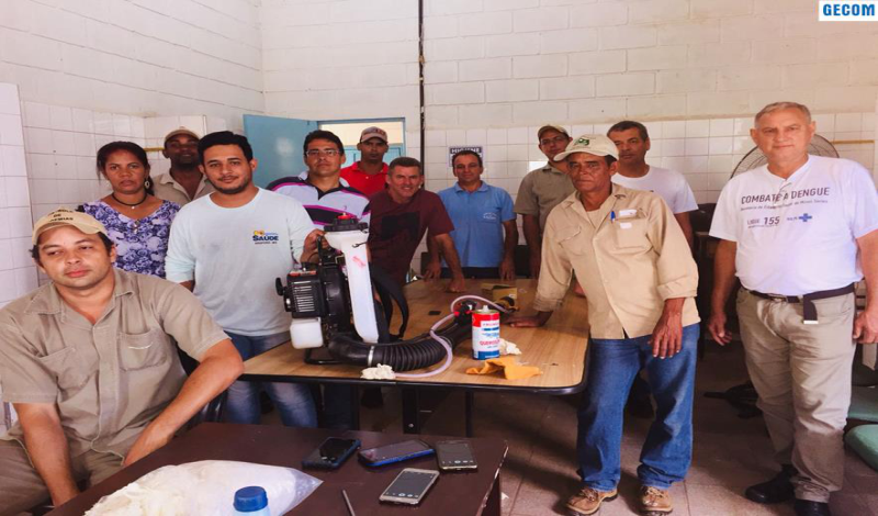 Imagem destaque notícia AGENTES DE ENDEMIAS PASSAM POR CAPACITAÇÃO QUE VAI MELHORAR O COMBATE À DENGUE