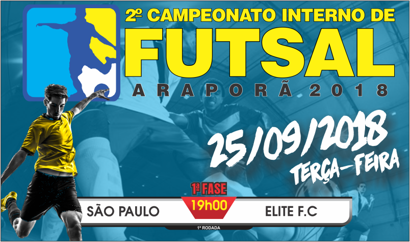 Imagem destaque notícia CAMPEONATO INTERNO DE FUTSAL COMEÇA NESTA TERÇA-FEIRA (25)