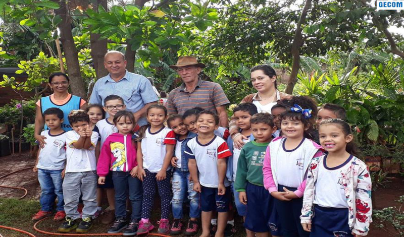Imagem destaque notícia COM PASSEIO NO VIVEIRO, ALUNOS DA EMEI L&Aacute;PIS DE COR COMEMORAM O DIA DA &Aacute;RVORE
