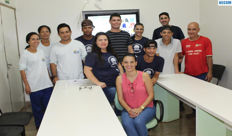 Imagem destaque notícia AGENTES DE ENDEMIAS PARTICIPAM DE PALESTRA SOBRE O USO CORRETO DO EPI