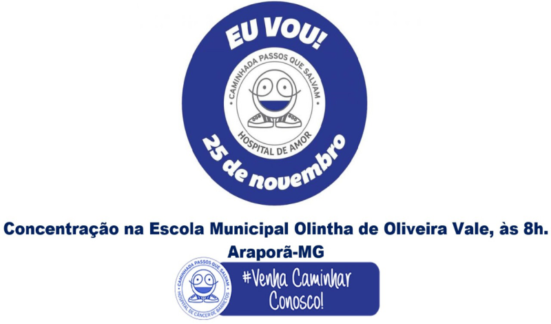 Imagem destaque notícia CAMINHADA PASSOS QUE SALVAM SERÁ REALIZADA NESTE DOMINGO (25)