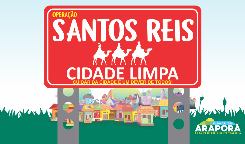 Imagem destaque notícia MEGA OPERAÇÃO SANTOS REIS – CIDADE LIMPA