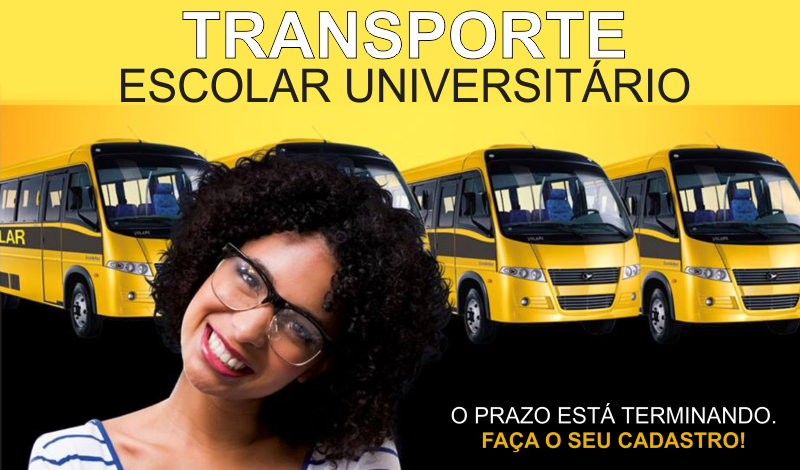 Imagem destaque notícia SEMEC CADASTRA ALUNOS PARA O TRANSPORTE UNIVERSIT&Aacute;RIO