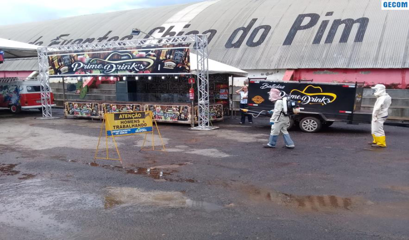 Imagem destaque notícia COMBATE À DENGUE GARANTE SAÚDE E SEGURANÇA AO FOLIÃO E À COMUNIDADE ARAPORENSE