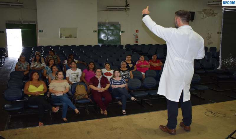 Imagem destaque notícia SAÚDE PREVENTIVA É TEMA DE PALESTRA PARA PROFISSIONAIS DA SAÚDE