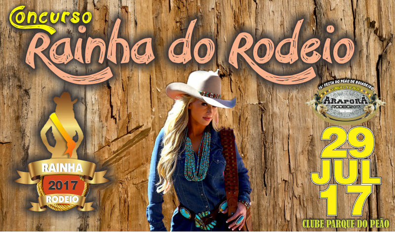 Imagem destaque notícia Concurso vai eleger rainha da Festa do Peão de Boiadeiro
