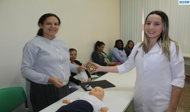 Imagem destaque notícia PRIMEIROS SOCORROS A RECÉM-NASCIDO É TEMA DE PALESTRA COM GESTANTES
