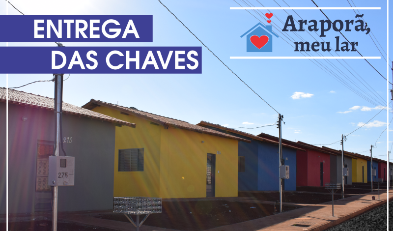 Imagem destaque notícia PREFEITURA ENTREGA NESTA SEXTA-FEIRA MAIS 13 UNIDADES HABITACIONAIS