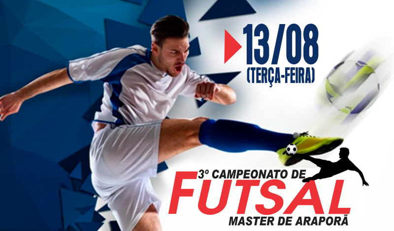 Imagem destaque notícia INÍCIO DO 3° CAMPEONATO MASTER DE FUTSAL