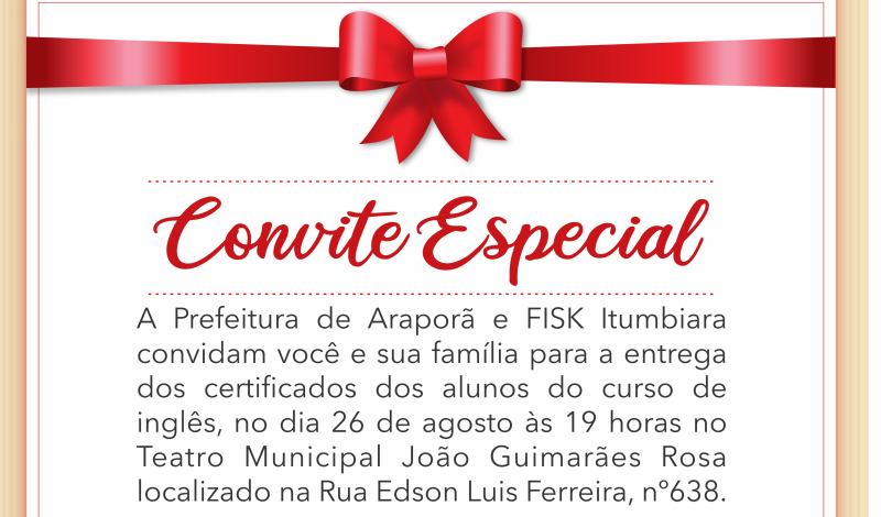 Imagem destaque notícia FISK E PREFEITURA ENTREGAM CERTIFICADO A ALUNOS