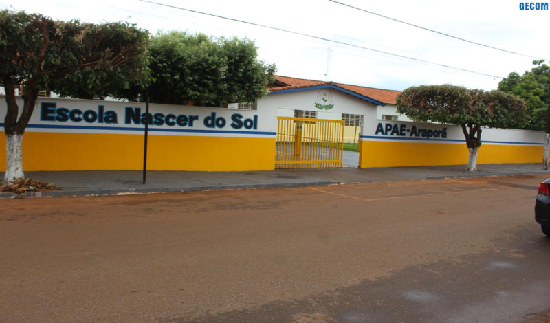 Imagem destaque notícia APAE DE ARAPOR&Atilde; ENTREGA HOJE NOVO ESPA&Ccedil;O &Agrave; ESCOLA NASCER DO SOL