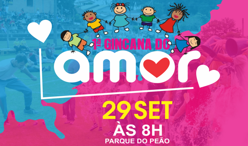 Imagem destaque notícia MUDANÇA DE DATA GINCANA DO AMOR