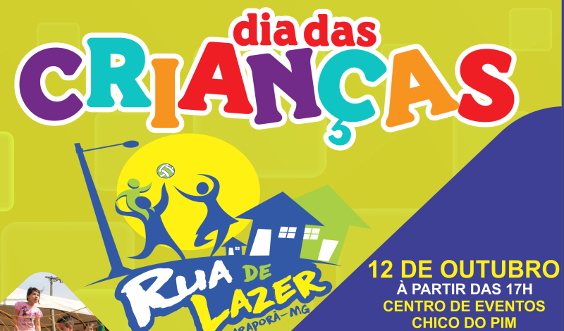 Imagem destaque notícia DIA DAS CRIANÇAS COM MUITO LAZER E DIVERSÃO