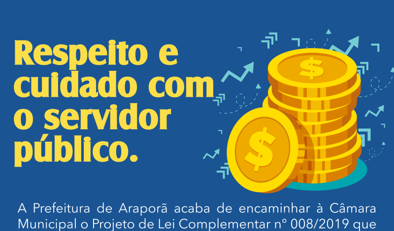Imagem destaque notícia PROJETO DE LEI COMPLEMENTAR N° 008/2019 QUE AUTORIZA A CONCESSÃO DE REAJUSTE SALARIAL 