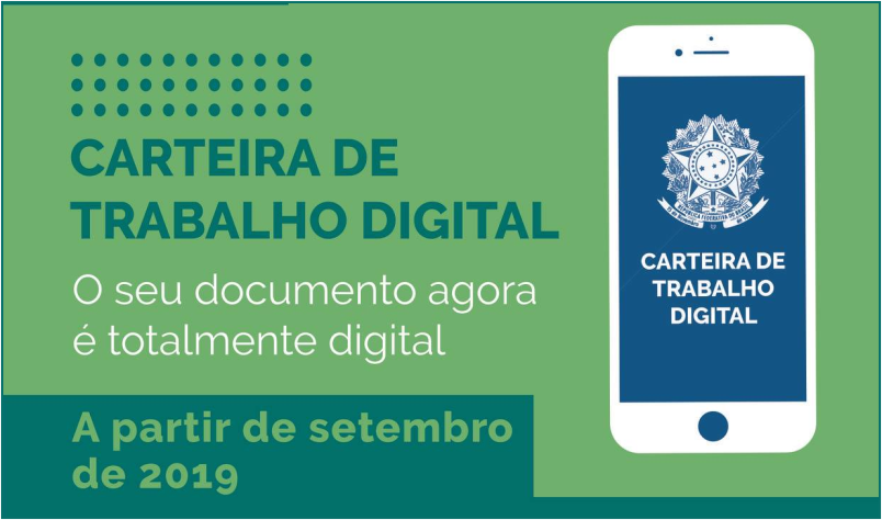 Imagem destaque notícia CARTEIRA DE TRABALHO AGORA É DIGITAL