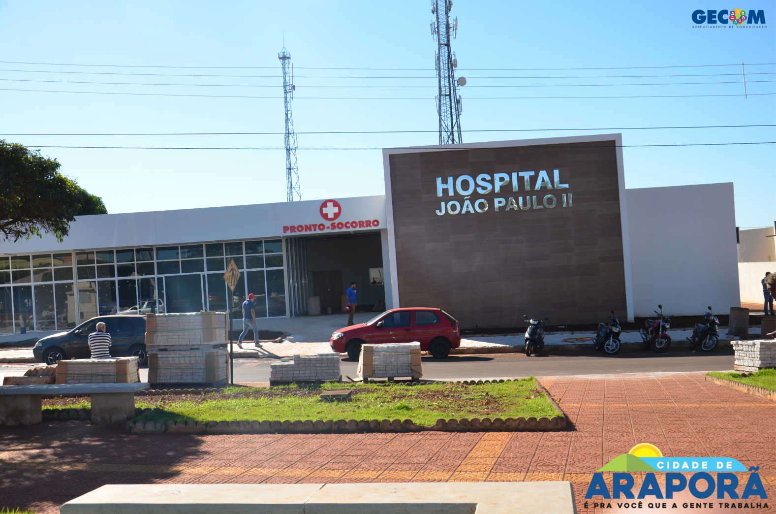 Imagem destaque notícia Prefeitura acelera obras do Hospital João Paulo II