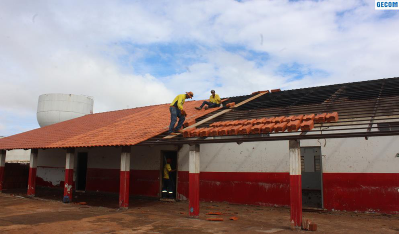 Imagem destaque notícia PREFEITURA MANT&Eacute;M CRONOGRAMA DA OBRA DE REFORMA DA ESCOLA PREFEITO WILMAR