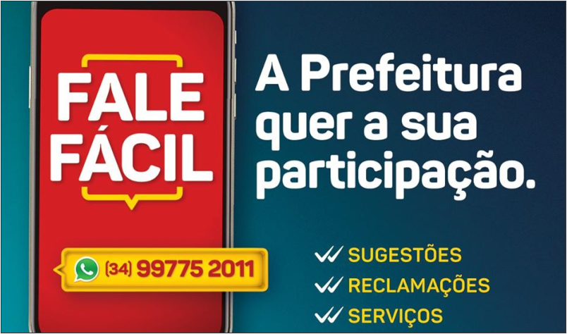 Imagem destaque notícia FALE FÁCIL – FERRAMENTA DE COMUNICAÇÃO EFETIVA DA PREFEITURA