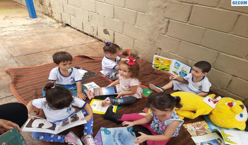 Imagem destaque notícia CEMEI ANT&Ocirc;NIO RABELO DESPERTA NOS ALUNOS O GOSTO PELA LEITURA
