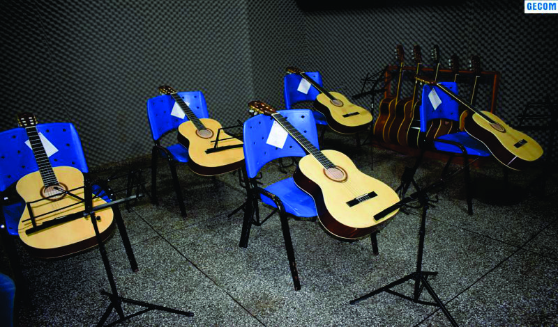 Imagem destaque notícia ﻿TBT ESPAÇO DE MÚSICA É REFORMADO E RECEBE MAIS DE R$ 35 MIL EM INVESTIMENTOS