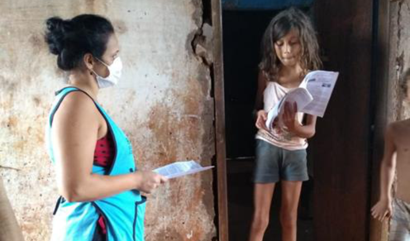 Imagem destaque notícia MESMO COM A PANDEMIA, A EDUCA&Ccedil;&Atilde;O DE ARAPOR&Atilde; N&Atilde;O PARA E ALUNOS REALIZAM ATIVIDADES N&Atilde;O PRESENCIAIS