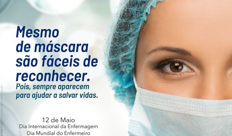 Imagem destaque notícia 12 DE MAIO: DIA INTERNACIONAL DA ENFERMAGEM / DIA MUNDIAL DO ENFERMEIRO