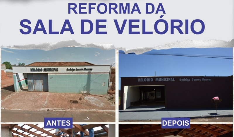 Imagem destaque notícia ANTES E DEPOIS DA REFORMA DA SALA DE VELÓRIO 