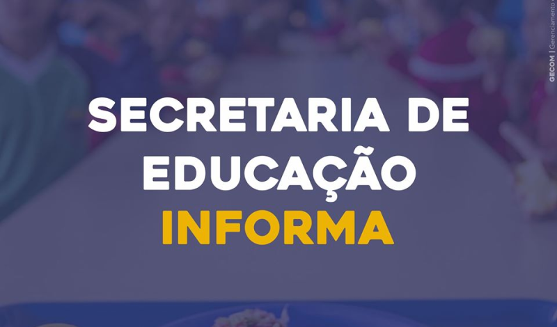 Imagem destaque notícia ENSINO FUNDAMENTAL RECEBE M&Eacute;DIA DE R$ 7,92/ALUNO PARA ALIMENTA&Ccedil;&Atilde;O ESCOLAR