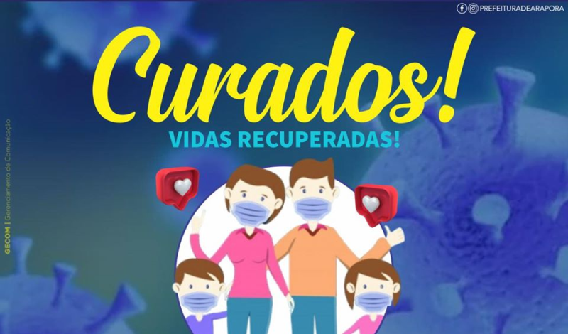 Imagem destaque notícia ARAPORÃ TEM 15 PESSOAS CURADAS DE COVID-19