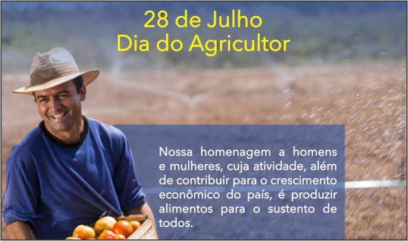 Imagem destaque notícia 28 DE JULHO - DIA DO AGRICULTOR 