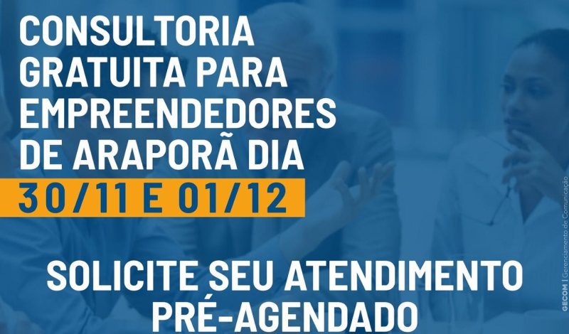 Imagem destaque notícia PREFEITURA OFERECE CONSULTORIA GRATUITA PARA EMPREENDEDORES