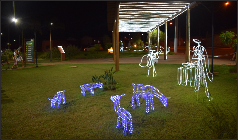 Imagem destaque notícia ARAPORÃ ILUMINADA, CIDADE MAIS ALEGRE  