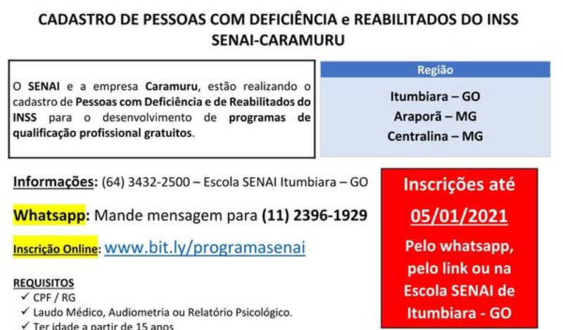Imagem destaque notícia UTILIDADE PÚBLICA