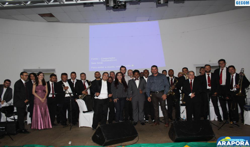 Imagem destaque notícia Banda Sinfônica Victal Reis encerra Jornada Cultural em Araporã