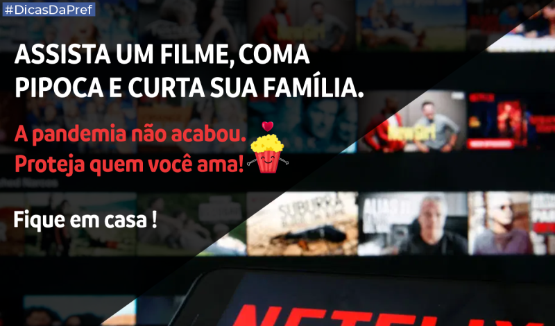Imagem destaque notícia NETFLIX NO DOMING&Atilde;O !