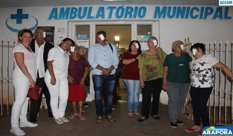 Imagem destaque notícia Pacientes de Araporã realizam cirurgia de catarata