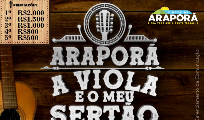 Imagem destaque notícia CULTURA PROMOVE CONCURSO PARA CANTORES E VIOLEIROS