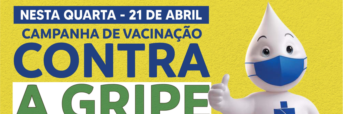 Imagem destaque notícia ARAPOR&Atilde; TER&Aacute; VACINA&Ccedil;&Atilde;O CONTRA A GRIPE NO FERIADO