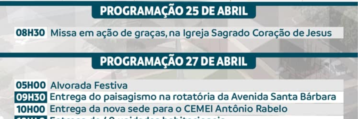 Imagem destaque notícia PREFEITURA ENTREGA NO DIA 27 O CENTRO DE EVENTOS E EQUOTERAPIA
