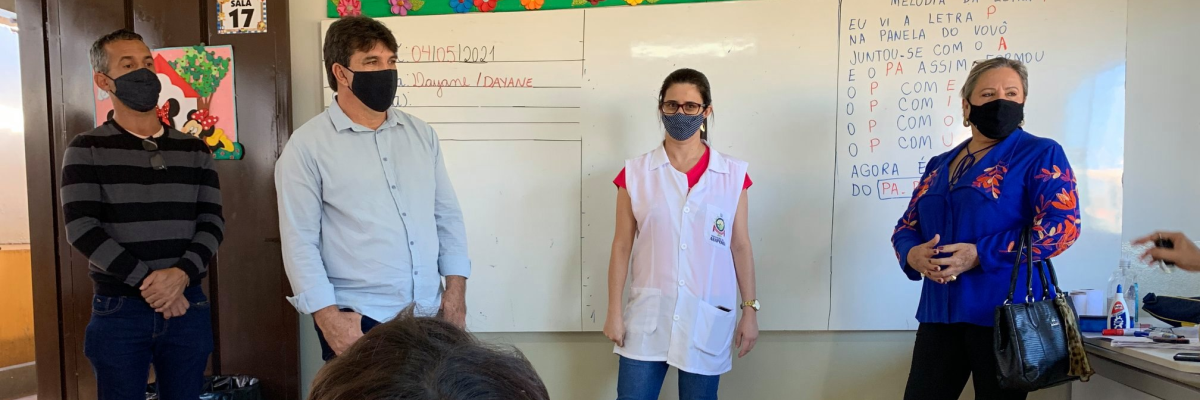 Imagem destaque notícia MODELO DE RETORNO &Agrave;S AULAS PRESENCIAIS DE ARAPOR&Atilde; PODE SER EXPORTADO