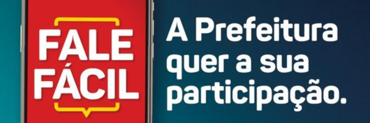 Imagem destaque notícia FALE FÁCIL É A PREFEITURA MAIS PERTO DO CIDADÃO