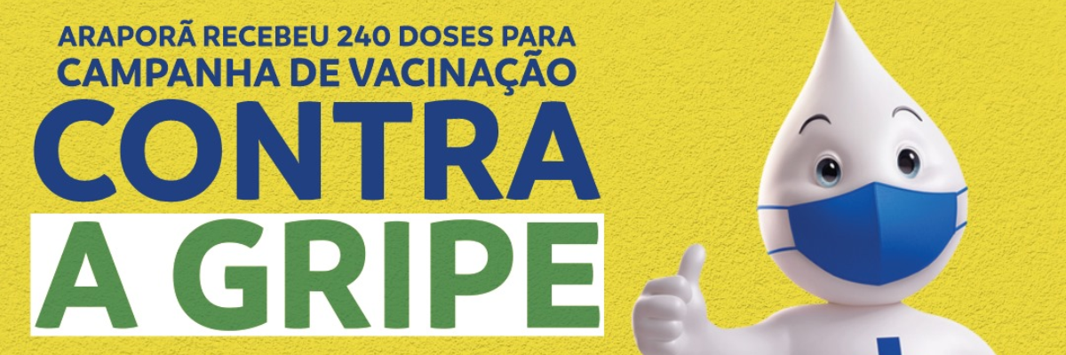 Imagem destaque notícia S&Aacute;BADO &Eacute; DIA DE VACINAR CONTRA A GRIPE. CONFIRA OS GRUPOS PRIORIT&Aacute;RIOS E LOCAIS DE VACINA&Ccedil;&Atilde;O