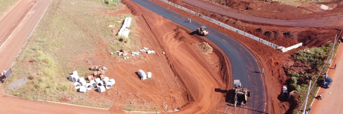 Imagem destaque notícia NEM O FERIADO PARA AS OBRAS EM ARAPORÃ