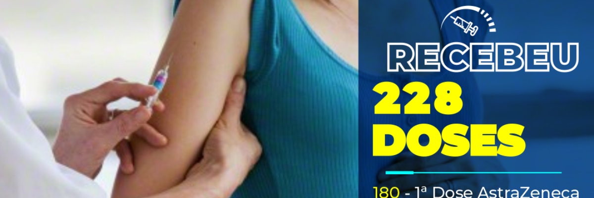 Imagem destaque notícia ARAPOR&Atilde; RECEBE 228 DOSES DE VACINA CONTRA O CORONAV&Iacute;RUS