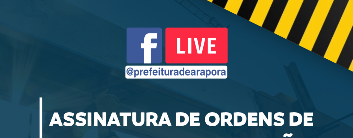 Imagem destaque notícia GOVERNO MUNICIPAL VAI ASSINAR TR&Ecirc;S ORDENS DE SERVI&Ccedil;O, QUE ULTRAPASSAM A CASA DOS R$ 2 MILH&Otilde;ES