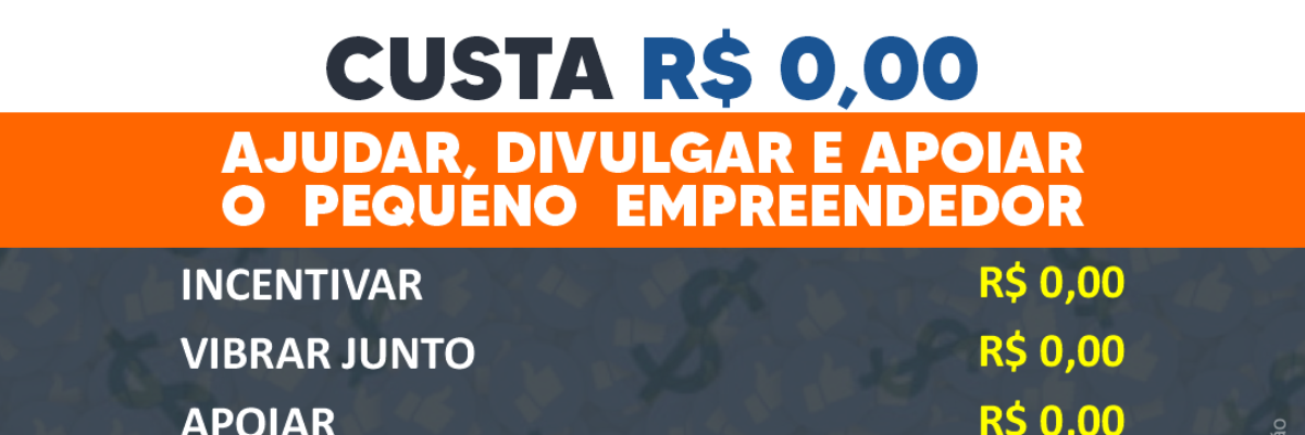 Imagem destaque notícia CUSTA R$ 0,00