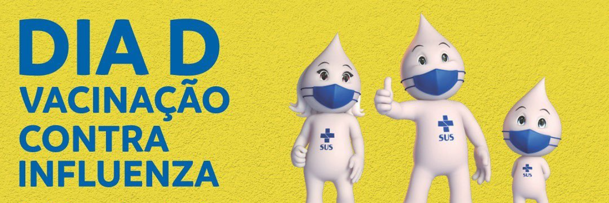 Imagem destaque notícia DIA D DE VACINA&Ccedil;&Atilde;O CONTRA A GRIPE ACONTECE NESSE S&Aacute;BADO