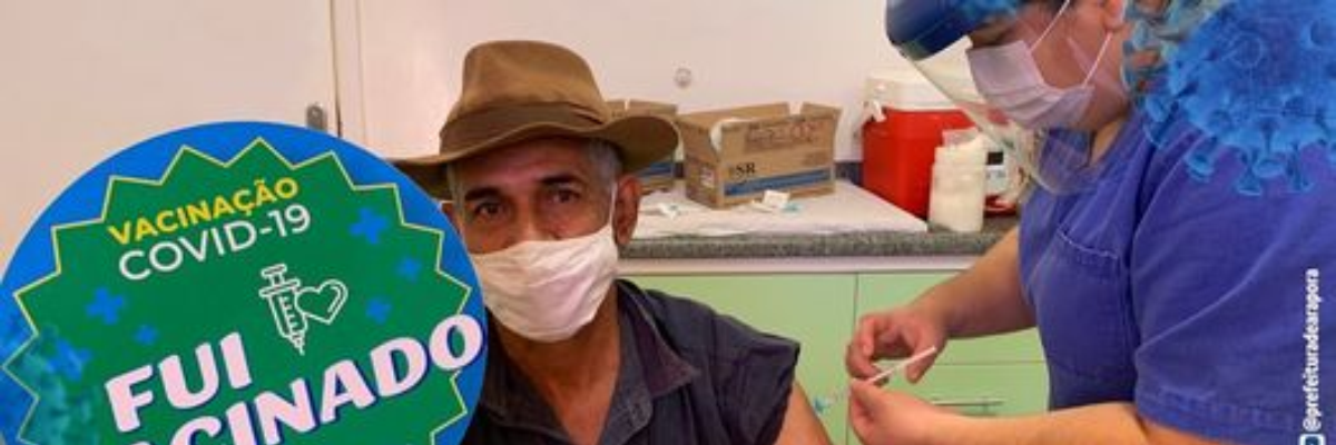 Imagem destaque notícia SEXTOU COM VACINA&Ccedil;&Atilde;O LIBERADA PARA 45 ANOS OU MAIS