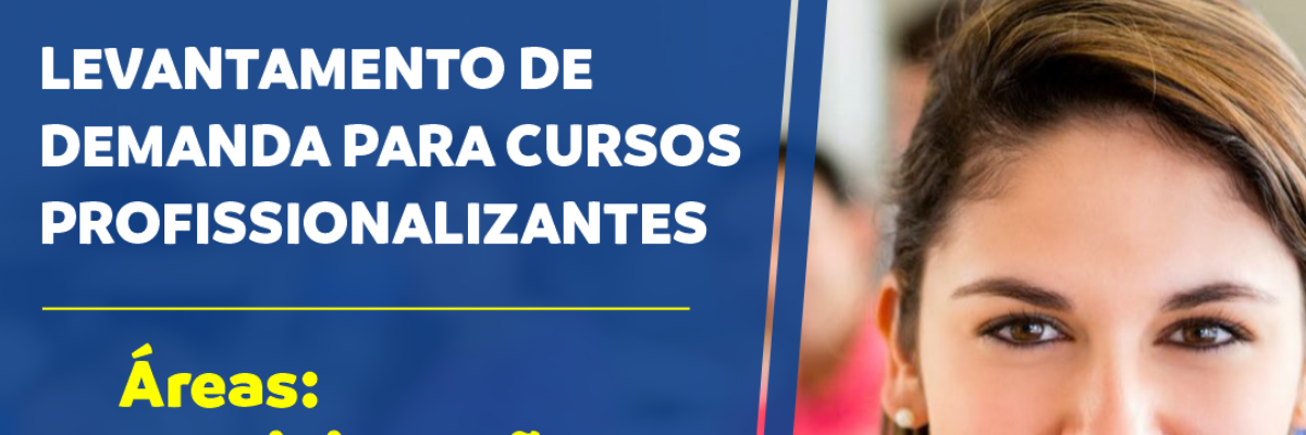 Imagem destaque notícia &Uacute;LTIMA OPORTUNIDADE PARA PROFISSIONALIZA&Ccedil;&Atilde;O GRATUITA