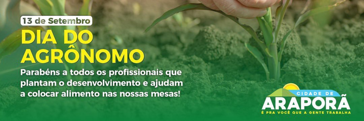 Imagem destaque notícia 13 DE SETEMBRO &ndash; DIA MUNDIAL DO AGR&Ocirc;NOMO